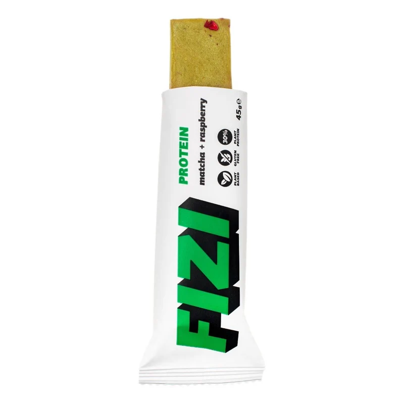 Proteinriegel Matcha + Himbeere 45 g – FIZI
