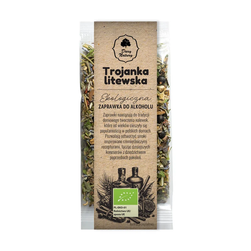 Lakritze Troyanka litewska BIO 20g DARY NATURY
