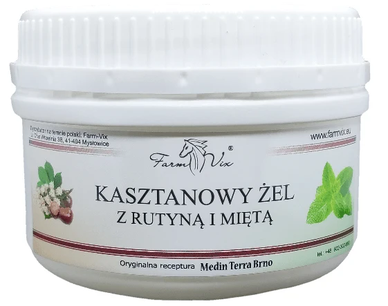 FarmVix Kastanien-Gel mit Rutin und Minze 350g