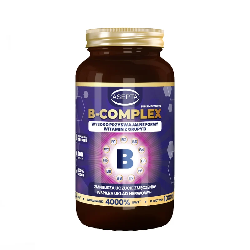 ASEPTA Vitamin B-Komplex 100 Kapseln.