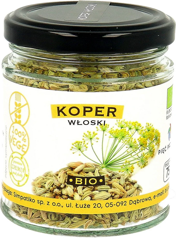 FIVE CHANGES Glutenfreie Fenchelsamen BIO 75g