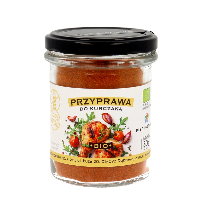 FIVE CHANGES Gewürz für glutenfreies Hähnchen BIO 80g