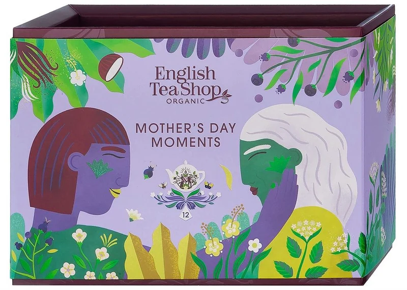 MOM'S DAY TEA &TEA COLLECTION BIO PIRAMIDS 3 Geschmacksrichtungen (12 x 2 g) 24 g - ENGLISH TEA SHOP DATE: 12.2025