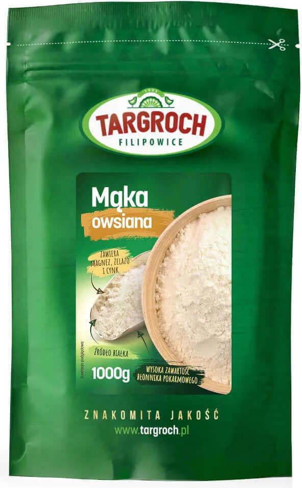 Hafermehl 1000g Targroch DATE: 12.2025