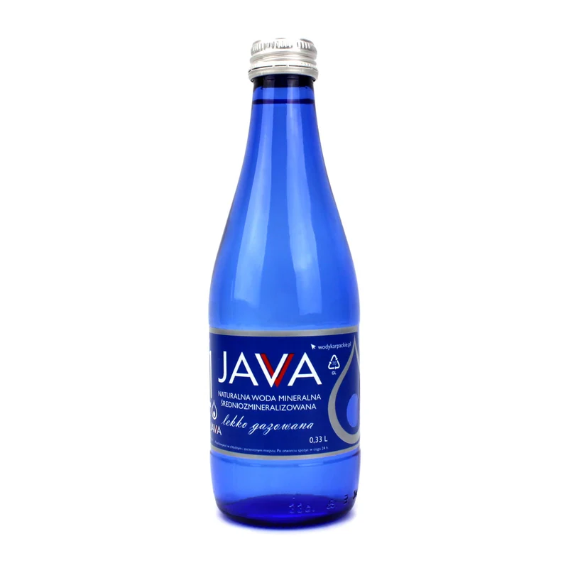 NATURAL MINERAL WATER MEDIUM MINERALISED LOW GAS 330 ml (GLAS) - JAVA DATE: 12.2025