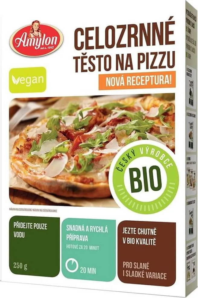 PIZZA BIO-BACKMISCHUNG 250 g - AMYLON DATE: 01.2026