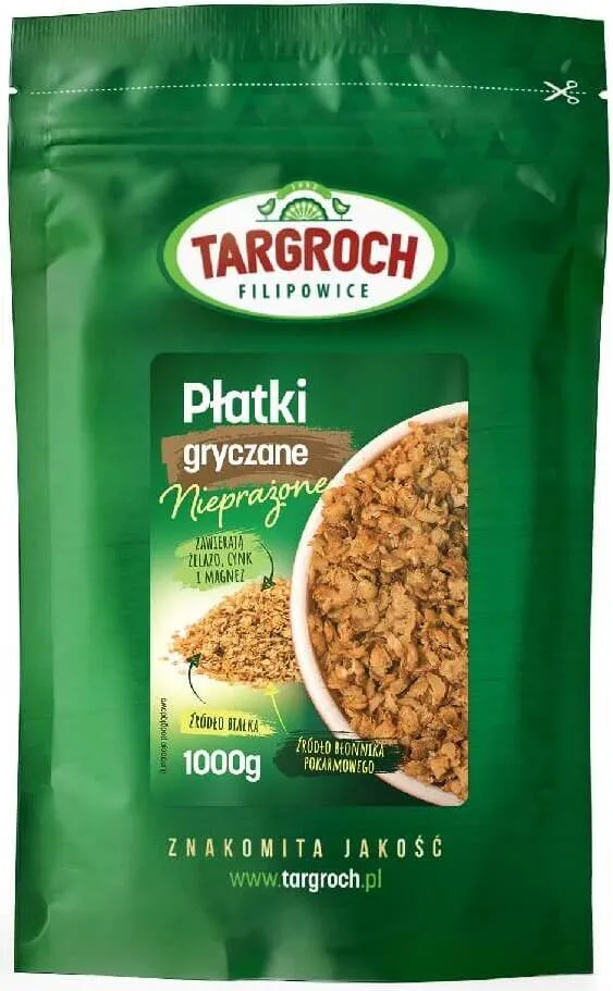 Buchweizenflocken 1000g Targroch DATE: 01.2026