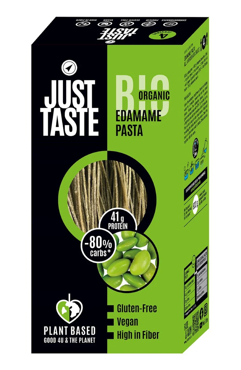 PROTEIN (EDAMAME SOJA) SPAGHETTI GLUTENFREI BIO 250 g - JUST TASTE