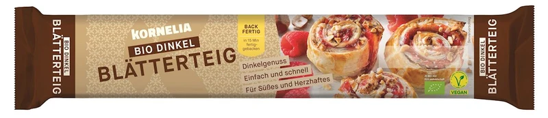 FRANZÖSISCHER ORCHIDEENKUCHEN BIO 270 g - DONAU STRUDEL (KORNELIA)
