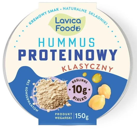 PROTEIN HUMMUS CLASSIC 150 g - LAVICA FOOD