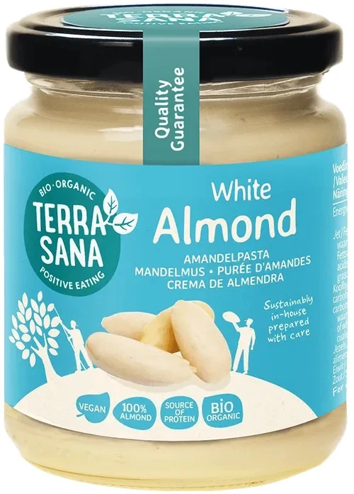 BLANCED ALmond CREAM 100% BIO 250 g - TERRASANA