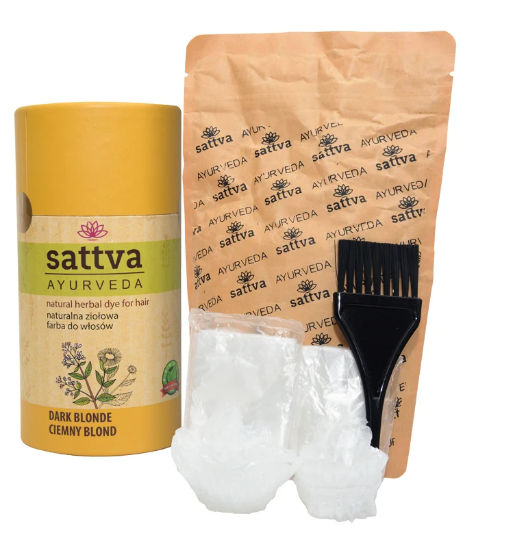 HENNA DARK BLOND 150 g - SATTVA (AYURVEDA)