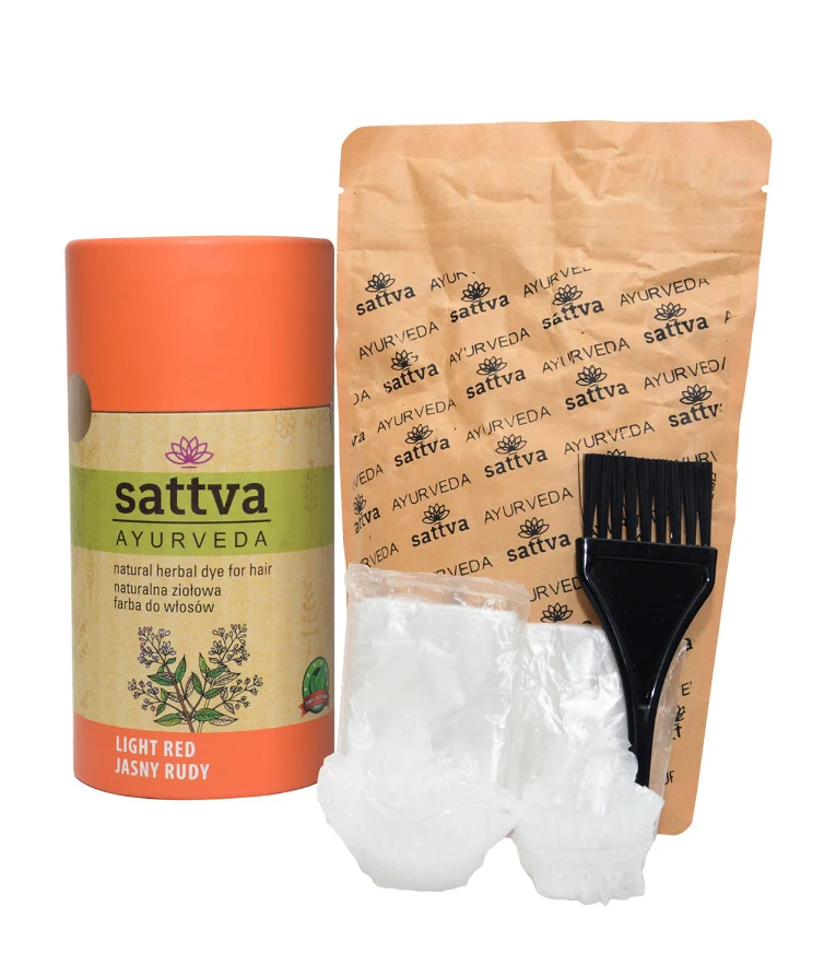 HENNA LIGHT RED ECO 150 g - SATTVA (AYURVEDA)