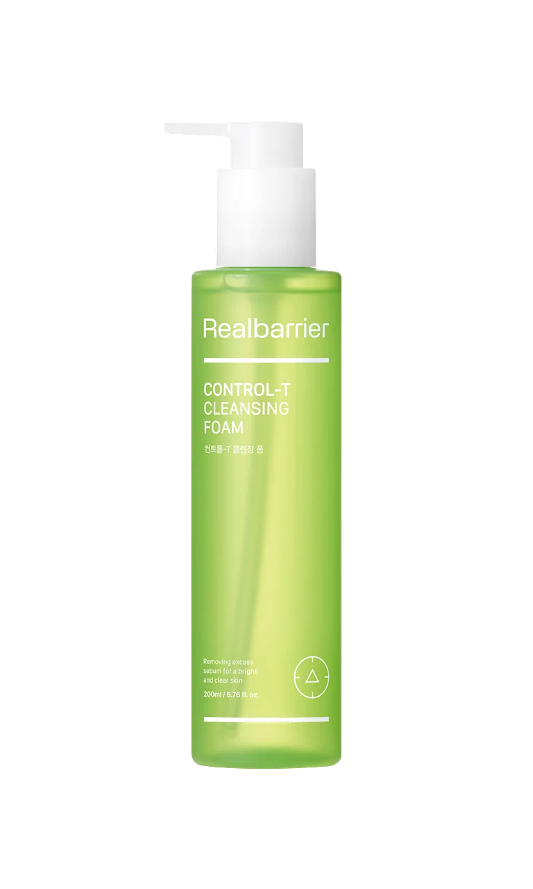 CONTROL-T CLEANING, SEBUM-REGULATING CORAEAN SKIN FoAM 200 ml - REAL BARRIER
