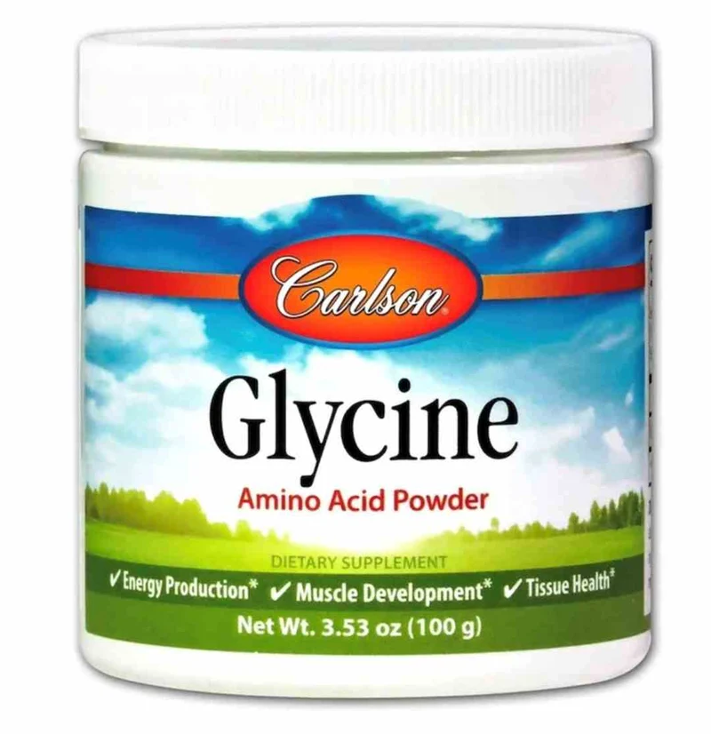 Carlson Labs Glycin-Aminosäure-Pulver 100g