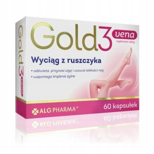 Alg Pharma Gold3vena 60 Kapseln