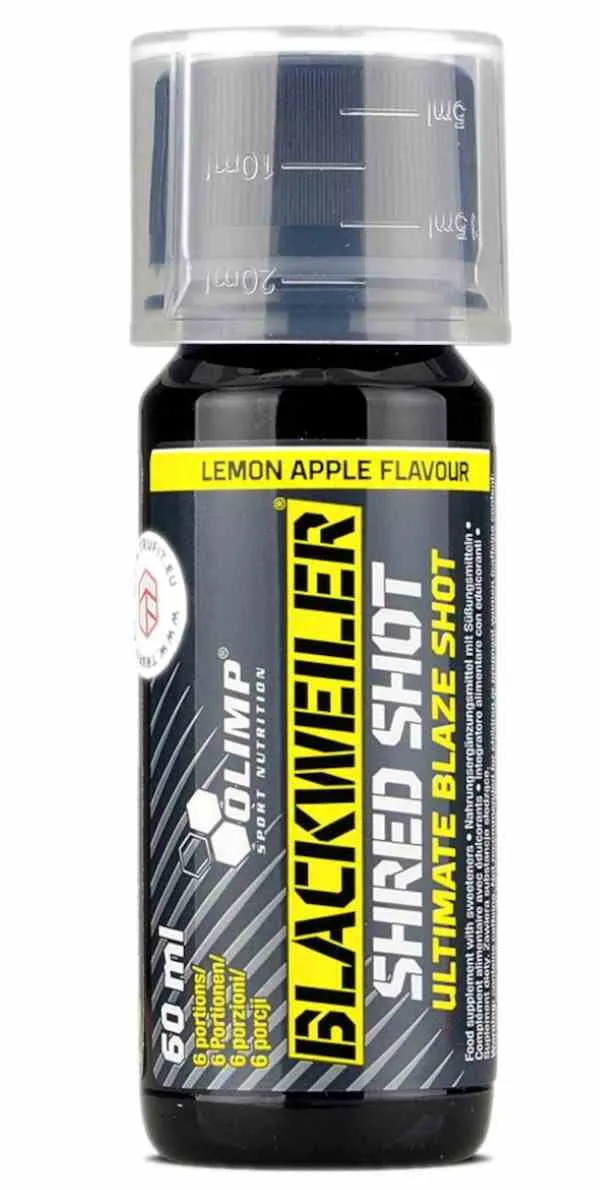Olimp Blackweiler Shred Shot 60 ml Apfel-Zitronen-Geschmack