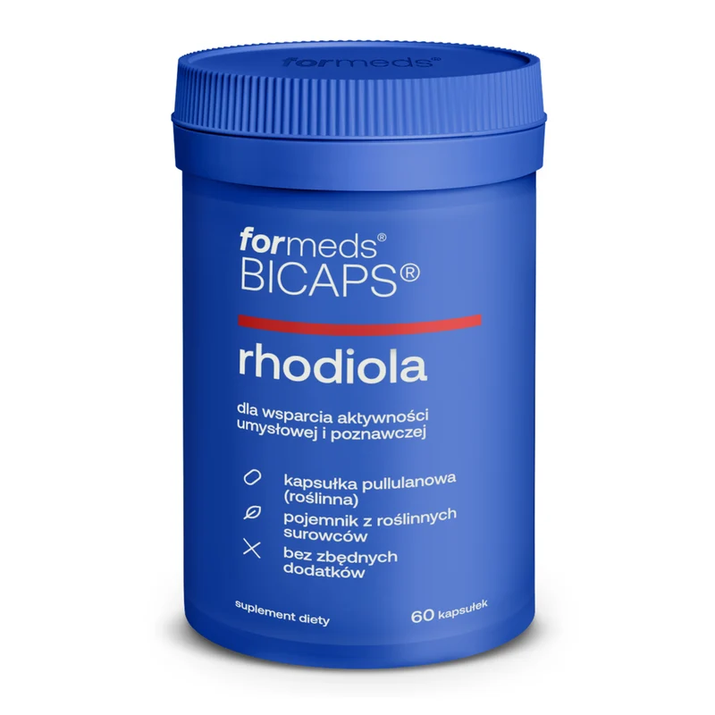 ForMeds Bicaps Rhodiola rhodiola standardisiert 60 Kapseln