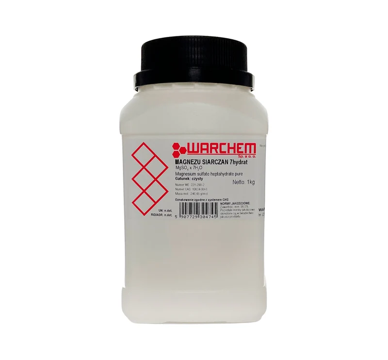 MAGNESIUM SULPHATE 7hydrate - rein 1kg WARCHEM