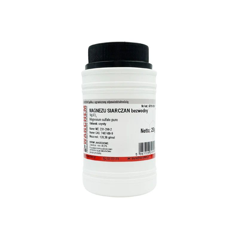 MAGNESIUMSULPHAT wasserfrei - rein 250g WARCHEM