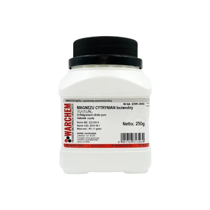 MAGNESIUMZITRAT - rein 250g WARCHEM