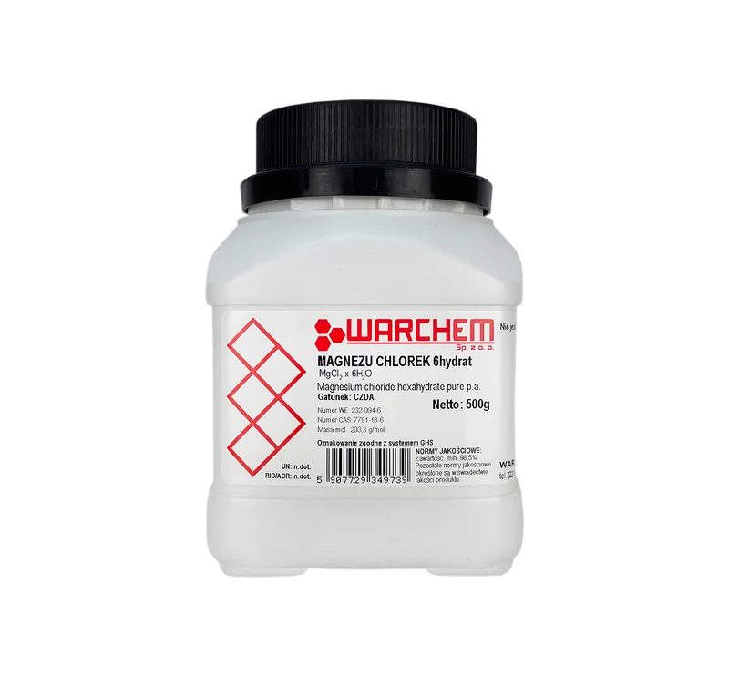 MAGNESIUMCHLORID 6hydrat - CZDA 500g WARCHEM