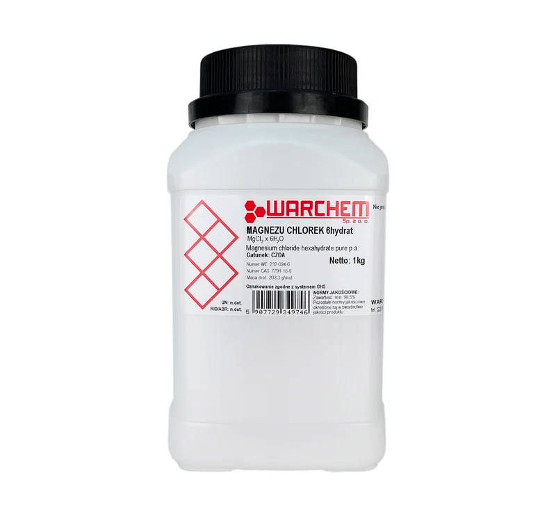 MAGNESIUMCHLORID 6hydrat - CZDA 1kg WARCHEM