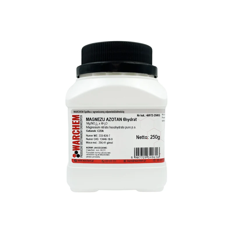 MAGNESIUM NITRAT 6hydrat - CZDA 250g WARCHEM