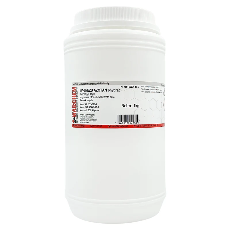MAGNESIUM NITRAT 6hydrat - rein 1kg WARCHEM