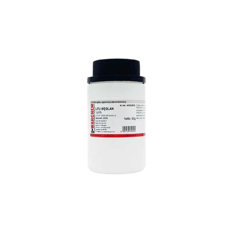 LITIUMKARBONAT - CZDA 50g WARCHEM