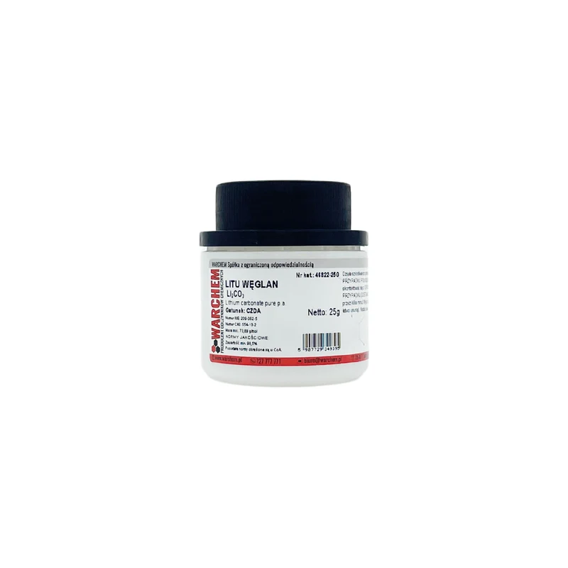LITIUMKARBONAT - CZDA 25g WARCHEM