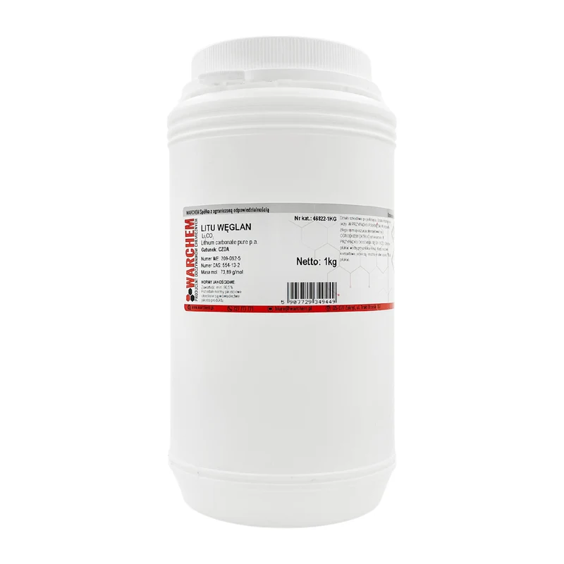LITIUMKARBONAT - CZDA 1kg WARCHEM