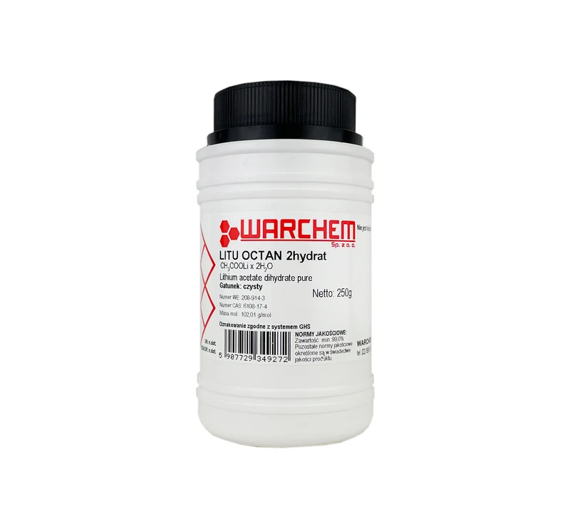 LITIUM OCTATE 2-Hydrat - rein 250g WARCHEM