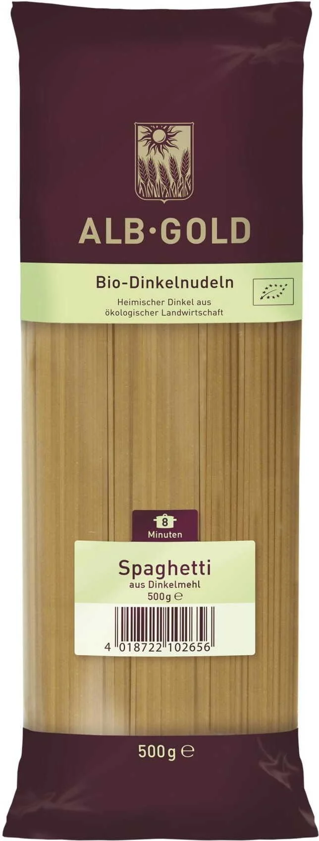 Spaghettis d'épeautre 500g EKO ALB-GOLD