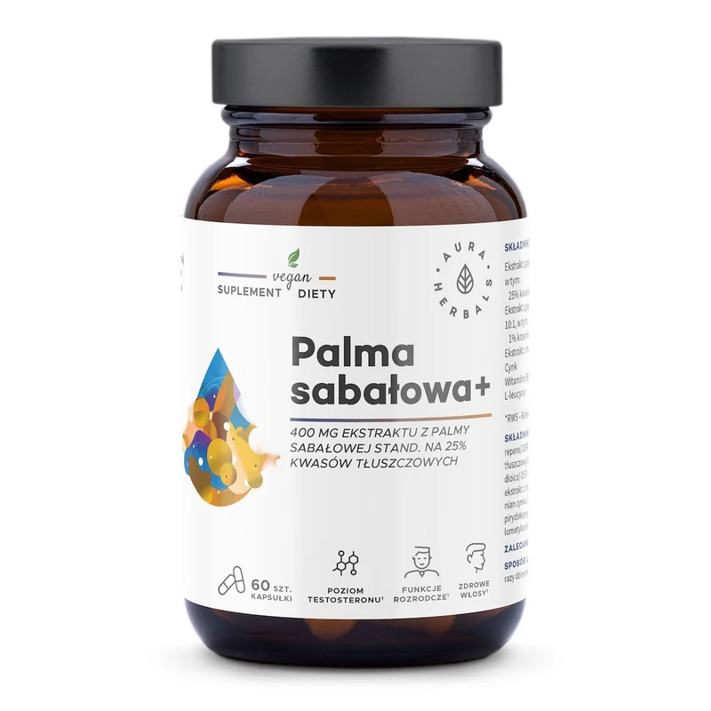 AURA HERBALS Sabal Palm 400 mg (60 Kapseln)