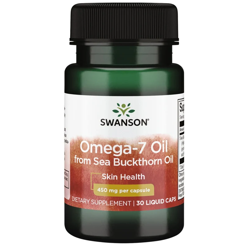 SWANSON Omega-7 Öl aus Sanddornöl (30 Kapseln)