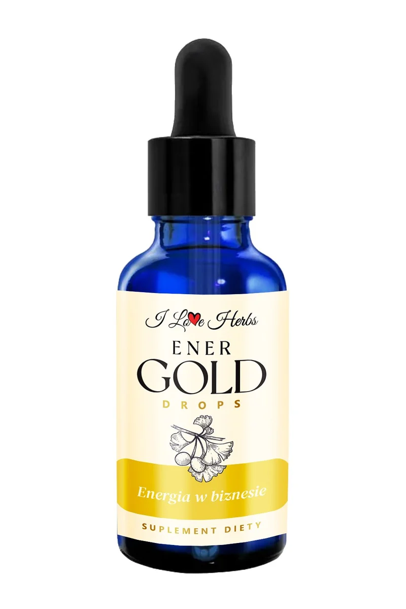 I LOVE HERRBS - ENER Gold Drops ENERGY IN BUSINESS (50 ml)