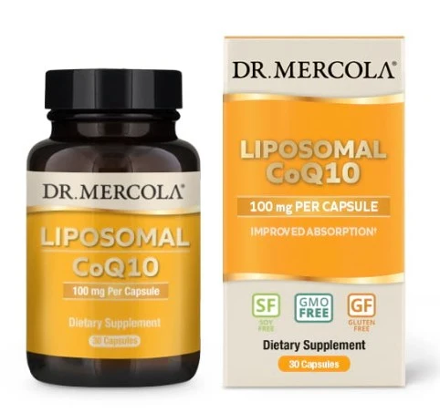 DR. MERCOLA Liposomales Coenzym Q10 (30 Kapseln)