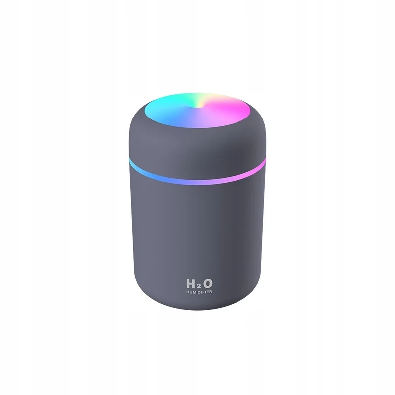 H2O Luftbefeuchter - Öldiffusor - USB grau (2 W)