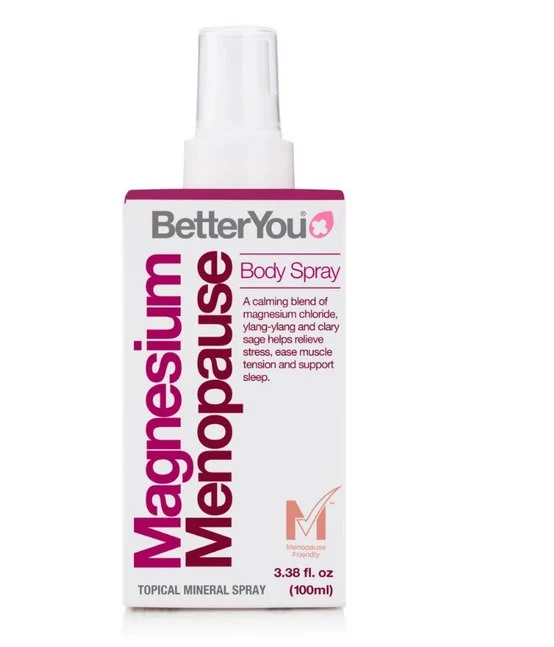 BETTERYOU Magnesium Menopause Topical Mineral Body Spray (100 ml)