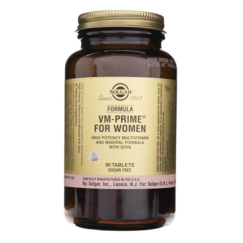 SOLGAR Formula VM-Prime für Frauen (90 Tabletten)