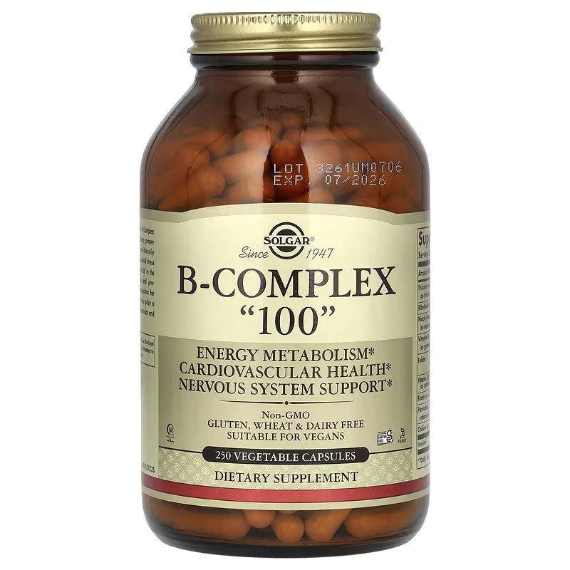 SOLGAR B-Komplex 100 (250 Kapseln)