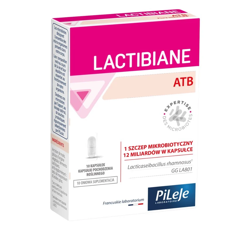PILEJE Lactibiane ATB - Probiotikum (10 Kapseln).