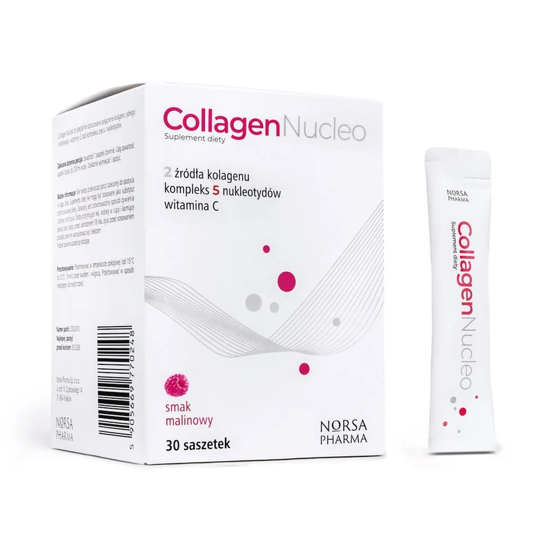 NORSA PHARMA Collagen Nucleo - Himbeergeschmack (30 Stück)