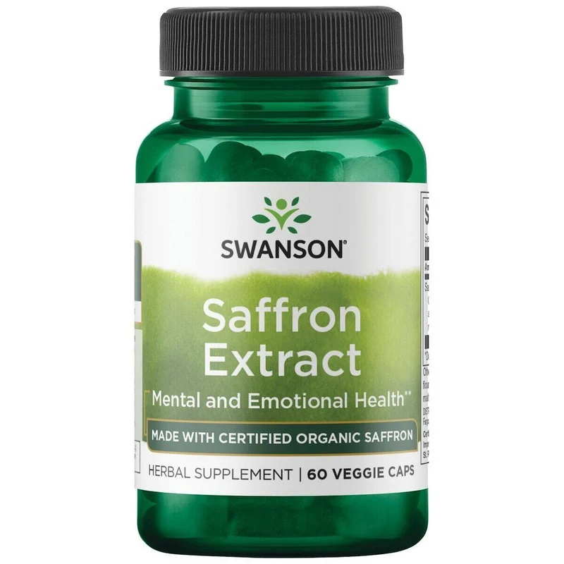 SWANSON Safranextrakt - Safran 30 mg (60 Kapseln).