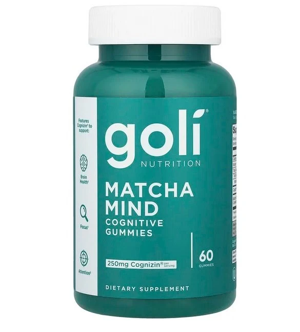GOLI NUTRITION Matcha Mind - Cyticoline + Matcha (60 Gele)