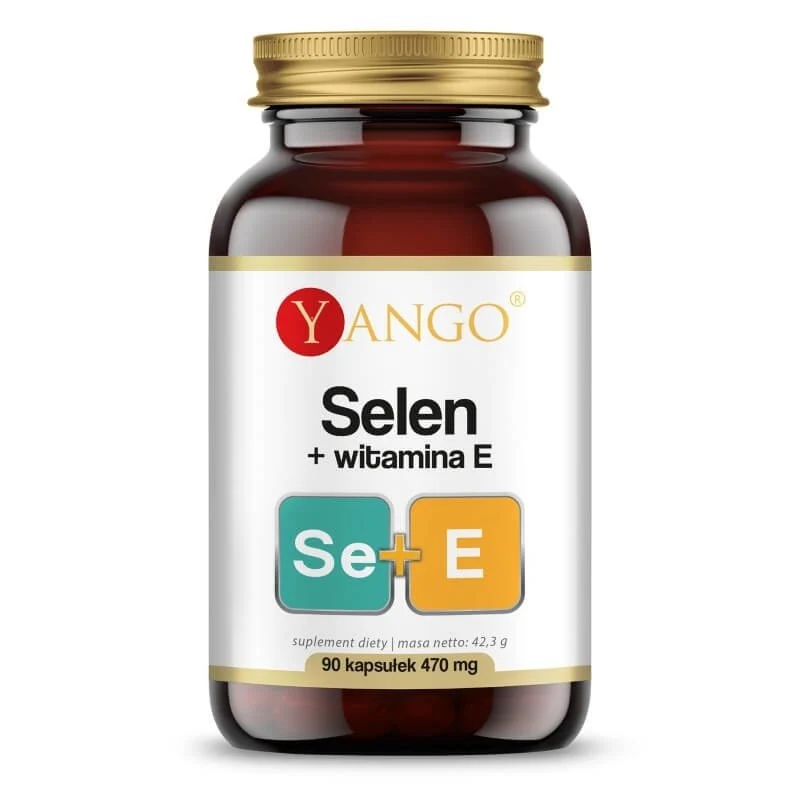 YANGO Selen + natürliches Vitamin E (90 Kapseln)