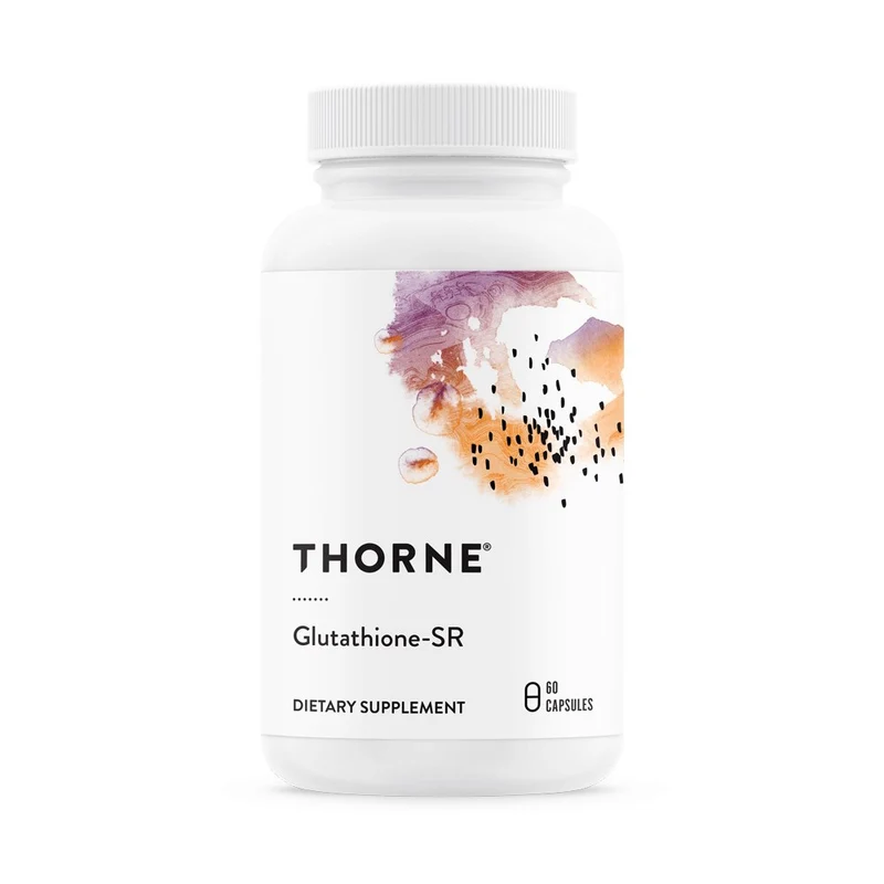 THORNE RESEARCH Glutathione-SR - Glutathion (60 Kapseln).