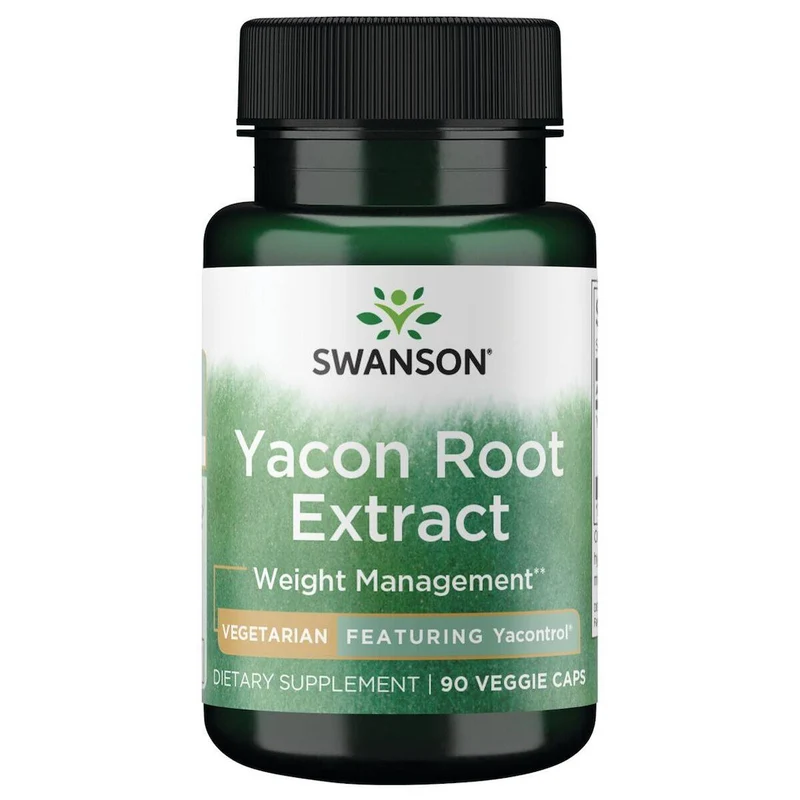 SWANSON Yaconwurzel-Extrakt - Yaconwurzel 100 mg (90 Kapseln).