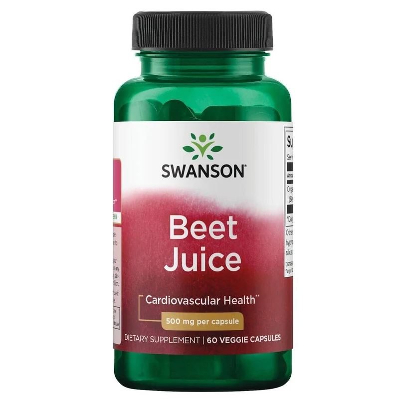 SWANSON Beet Juice - Rote-Bete-Saft (60 Kapseln).
